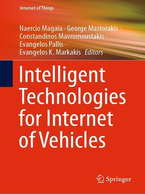 cover image of Intelligent Technologies for Internet of Vehicles